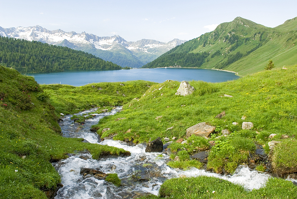 Ritom lake, Val Piora, Canton Ticino, Switzerland