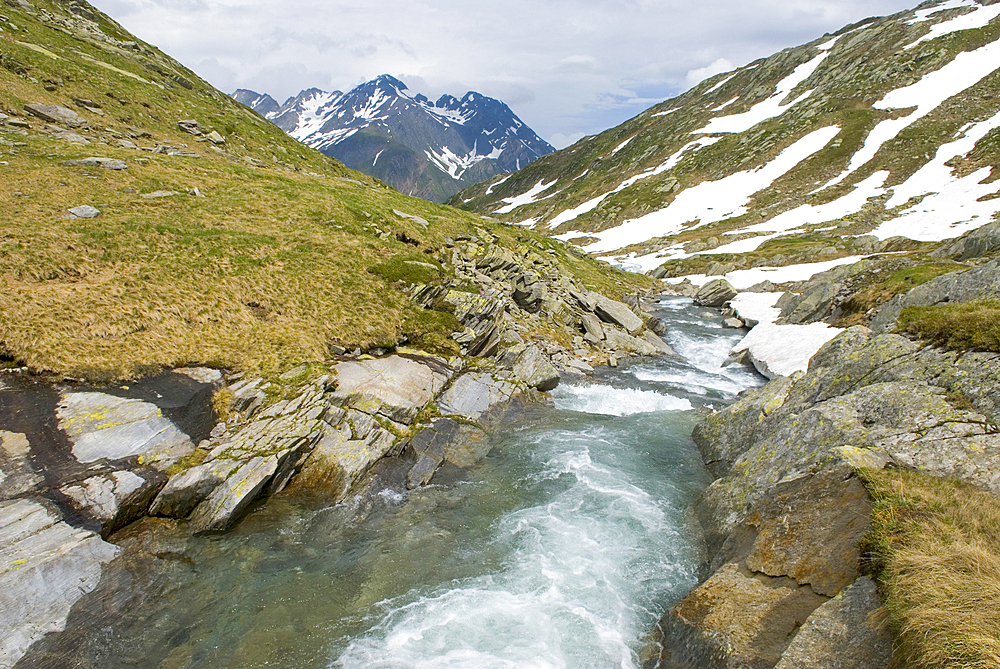 Reno di Medels river,Val Piora,Canton Ticino,Switzerland,Europe