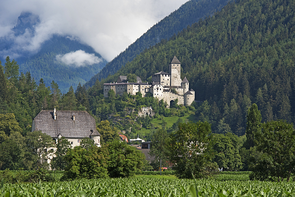 Taufers Castle, Campo Tures (Sand in Taufers), Valle Aurina, South Tyrol (Alto Adige), Italy