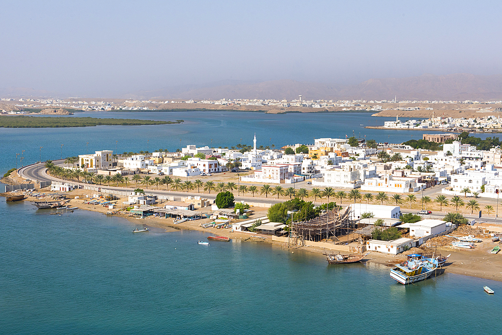 Dhows shipyard, Sur Township, port-city, capital of Ash Sharqiyah Region, Sultanate of Oman, Arabian Peninsula