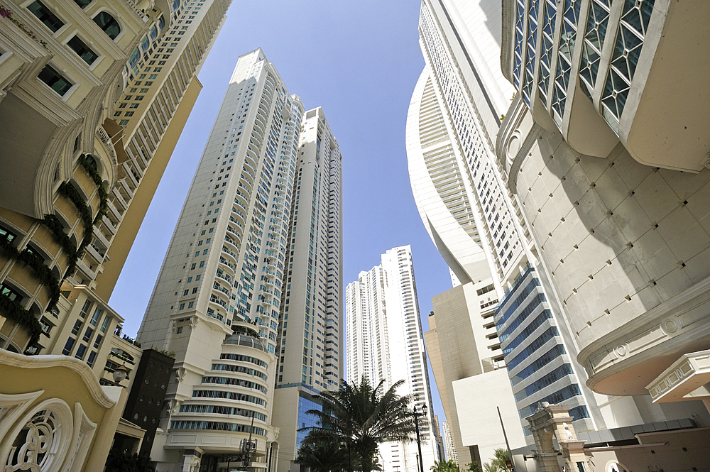 Trump Ocean Club International Hotel and Tower Panama, Punta Pacifica area, Panama City, Republic of Panama, Central America