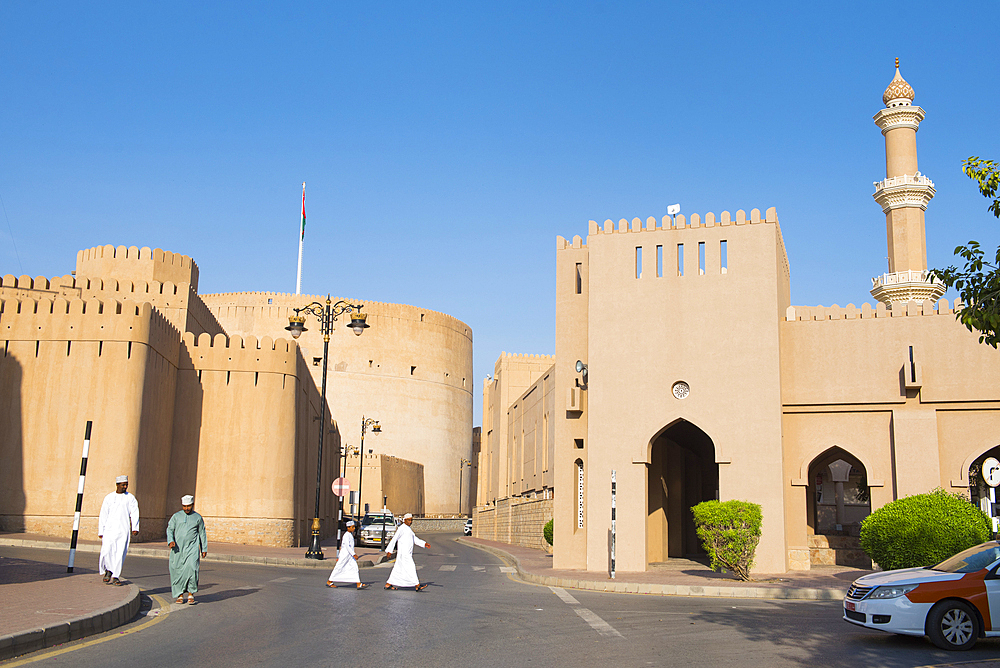 Nizwa and its Fort, Ad Dakhiliyah Region, Sultanate of Oman, Arabian Peninsula