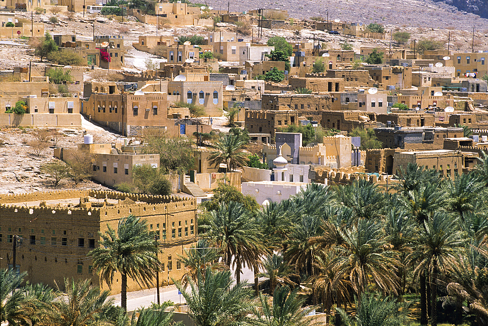 Al-Hamra village, Akhdar Jebel, Sultanate of Oman, Arabian Peninsula