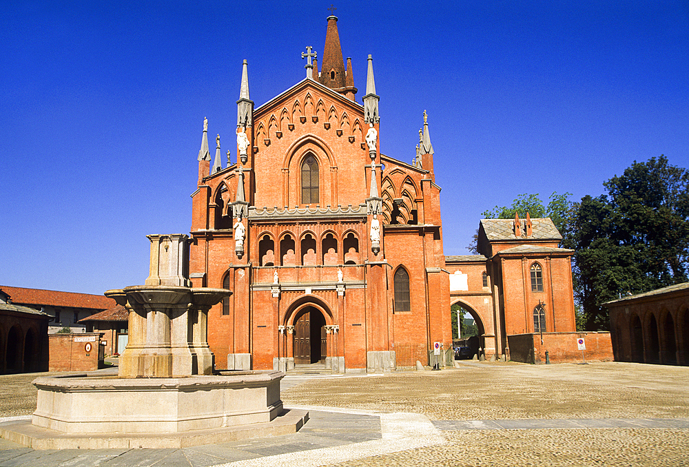 Church of San Vittore, Pollenzo, Province of Cuneo, Piedmont region, Italy, Europe