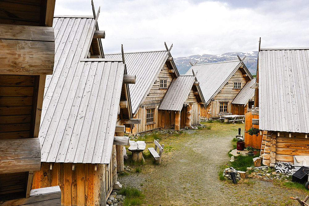 Hotel chalet of Solvik Gard,region of Lyngen,County of Troms,Norway,Northern Europe