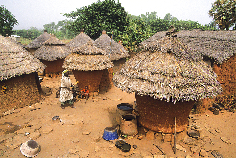 Taneka (or Tanewa, Tangba, Tongba) village, near Djougou, Donga department , Benin, Gulf of Guinea, West Africa