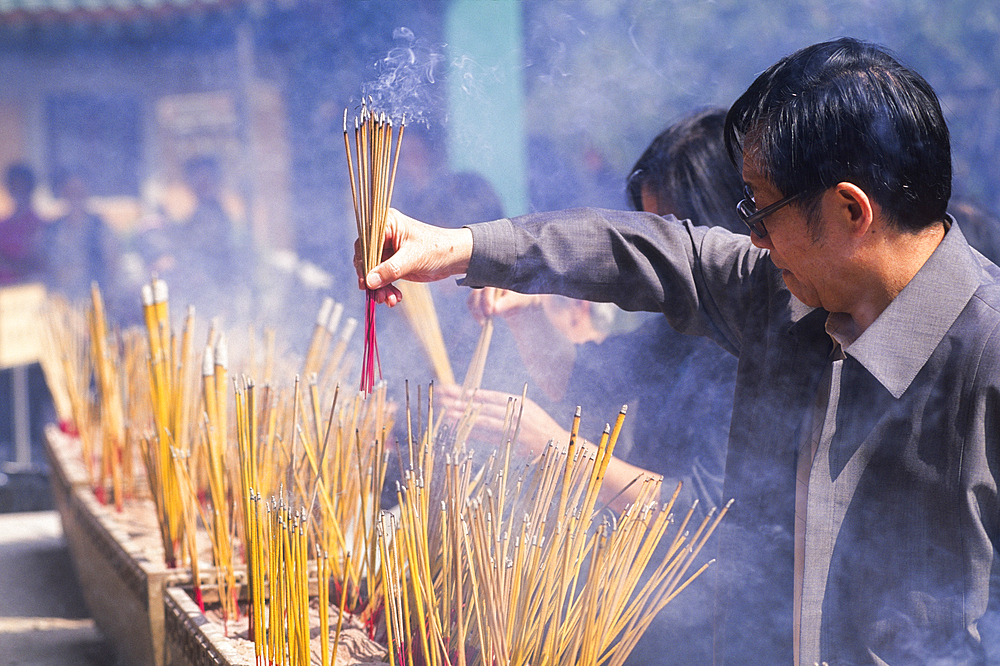 Wong Tai Sin Temple,Kowloon Peninsula,Hong-Kong,People's Republic of China,Asia
