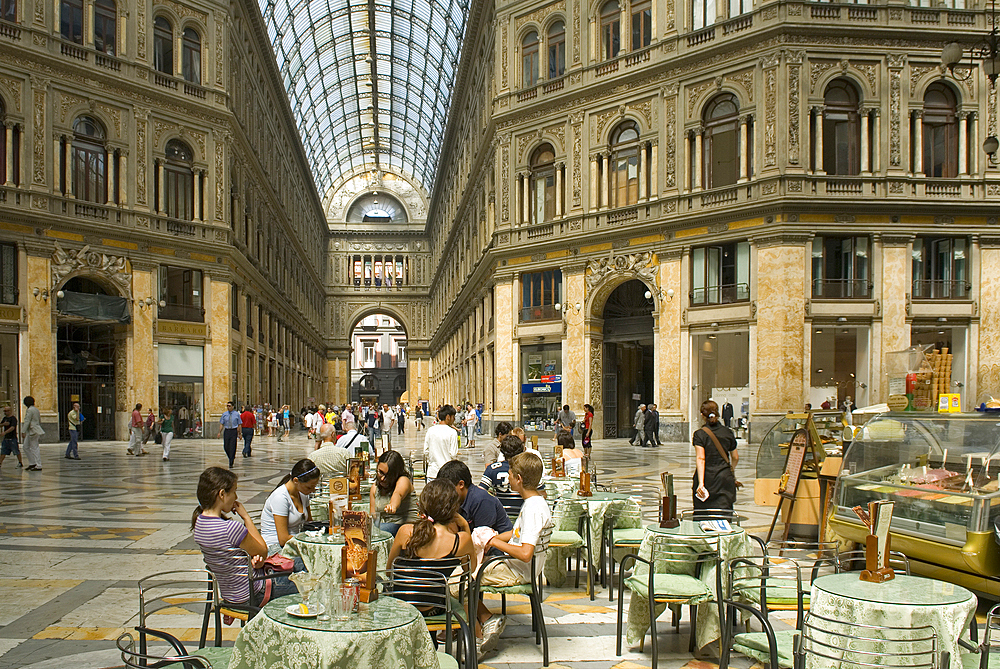 Galleria Umberto I, Naples, Campania region, Italy, Europe