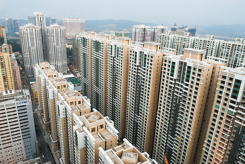 Skyscrapers of Taipa,Macau,Special Administrative Region,China,Asia