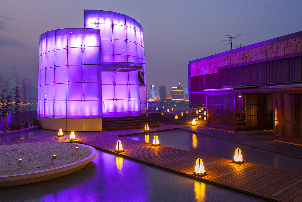 Altira luxurious hotel on Taipa island, Macau, Special Administrative Region,China,Asia