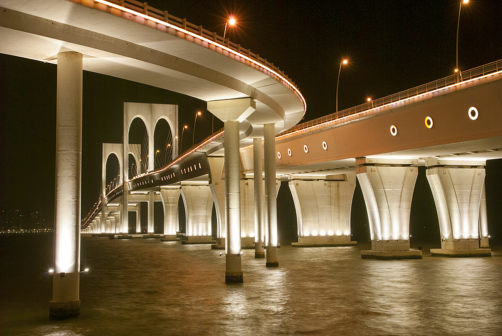 Sai Van bridge that links Macau to Taipa island,Special Administrative Region,China,Asia