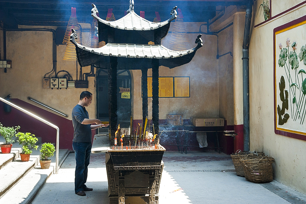 Kun Iam buddhist Temple,goddess of Mercy,Macau,Special Administrative Region,China,Asia