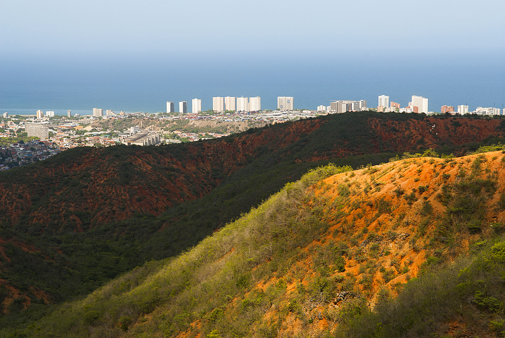Hills between Caracas-Simon Bolivar Airport and Caracas,Bolivarian Republic of Venezuela,South America