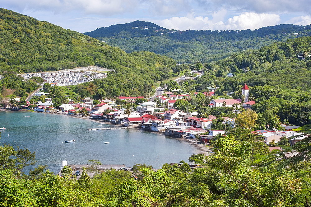 Deshaies, coastal village on Basse-Terre, Guadeloupe