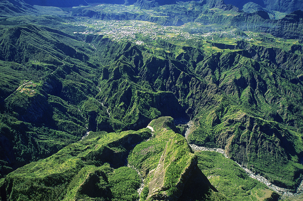 Cirque (caldera) of Mafate, Reunion