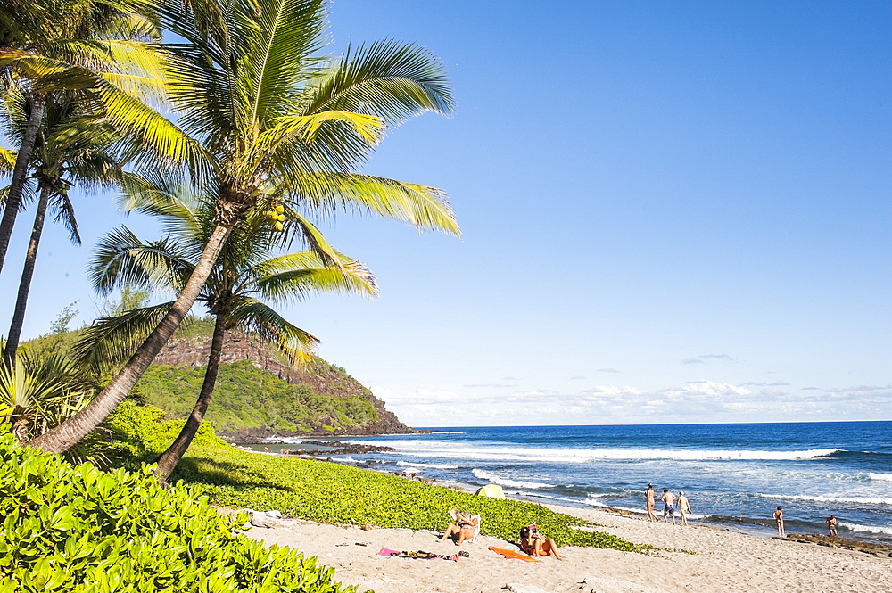 Trou d'eau beach, La Saline-les-Bains, Reunion