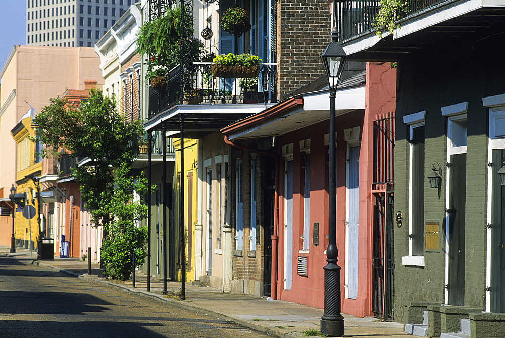 French Quarter neighborhood, New Orleans, Louisiana, USA
