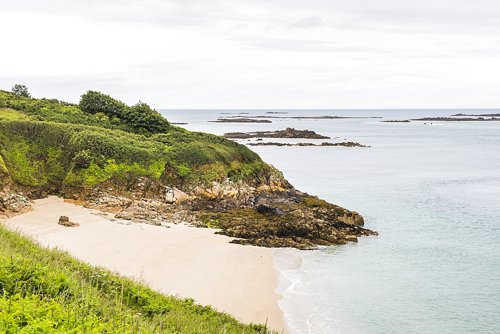 Belvoir Bay on the East coast of Herm Island, Bailiwick of Guernsey, United Kingdom