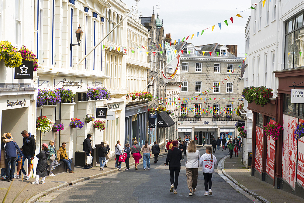Smith Street, St Peter Port, Guernsey Island, Bailiwick of Guernsey, United Kingdom