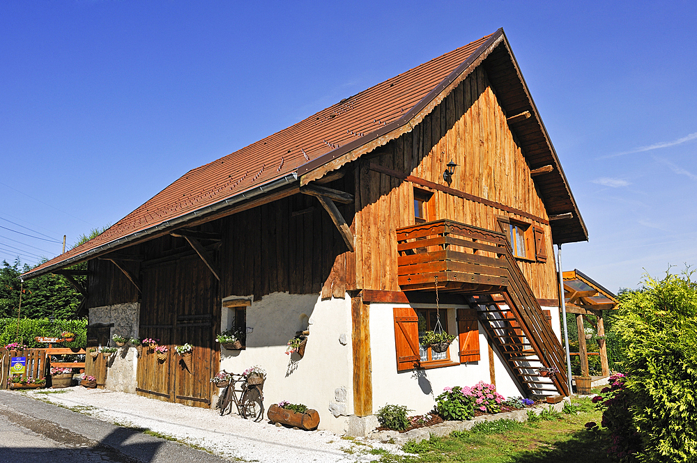 La Grange du Rossignolet guesthouse at Lepin-le-Lac near the Lake Aiguebelette,Savoie, Rhone-Alpes region, France, Europe