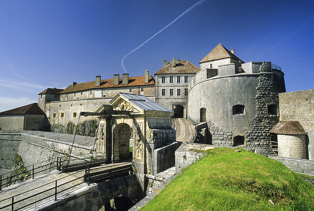 Fort de Joux, Doubs departement,Franche-Comte region,France Europe