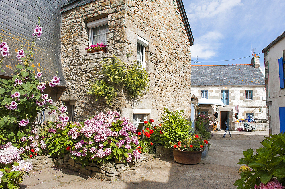 Ile de Sein,off the coast of Pointe du Raz,Finistere department,Brittany region,west of France,western Europe
