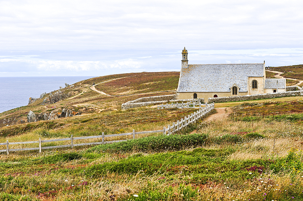 Saint-They chapel,Pointe du Van,Cap Sizun,Finistere department,Brittany region,west of France,western Europe