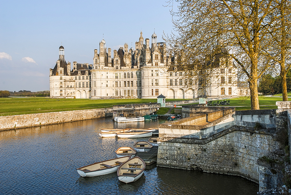 Chateau de Chambord, Loir-et-Cher department, Centre-Val de Loire region, France, Europe