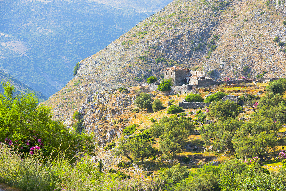 Upper (Old) Qeparo, Ionian Coast, Albania, Europe