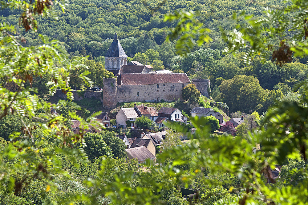 Village of Gargilesse-Dampierre, Department of Indre, Historic Province of Berry, Centre-Val de Loire region,France