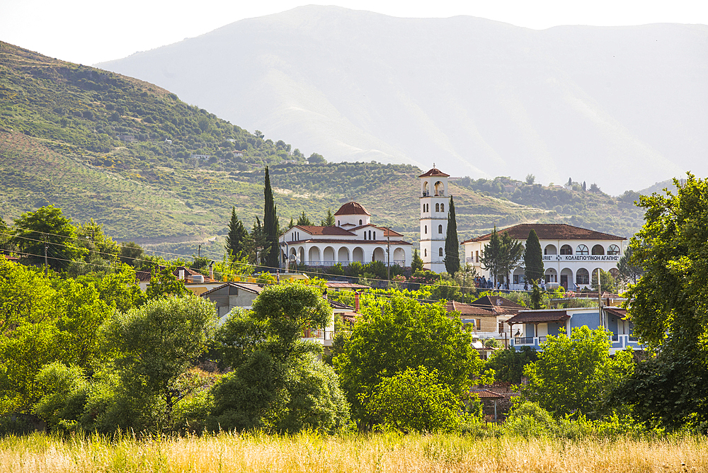 Greek Orthodox Church and Monastery of the Mesopotam Village in the vicinity of Saranda, Southern Albania, Europe