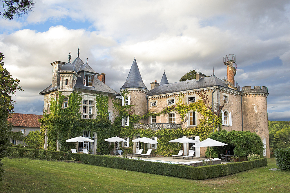Manor, St Victor La Grand' Maison, Ingrandes, Department of Indre, Historic Province of Berry, Centre-Val de Loire region,France