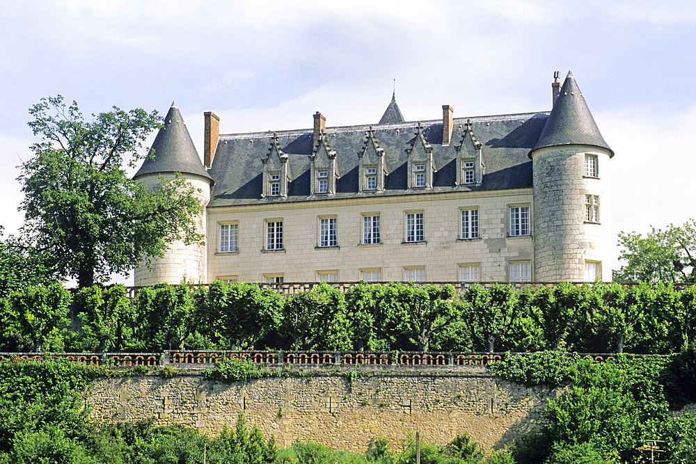 Chateau Moncontour, Vouvray, Loire valley near Tours, Indre-et-Loire department, Centre region, France, Europe