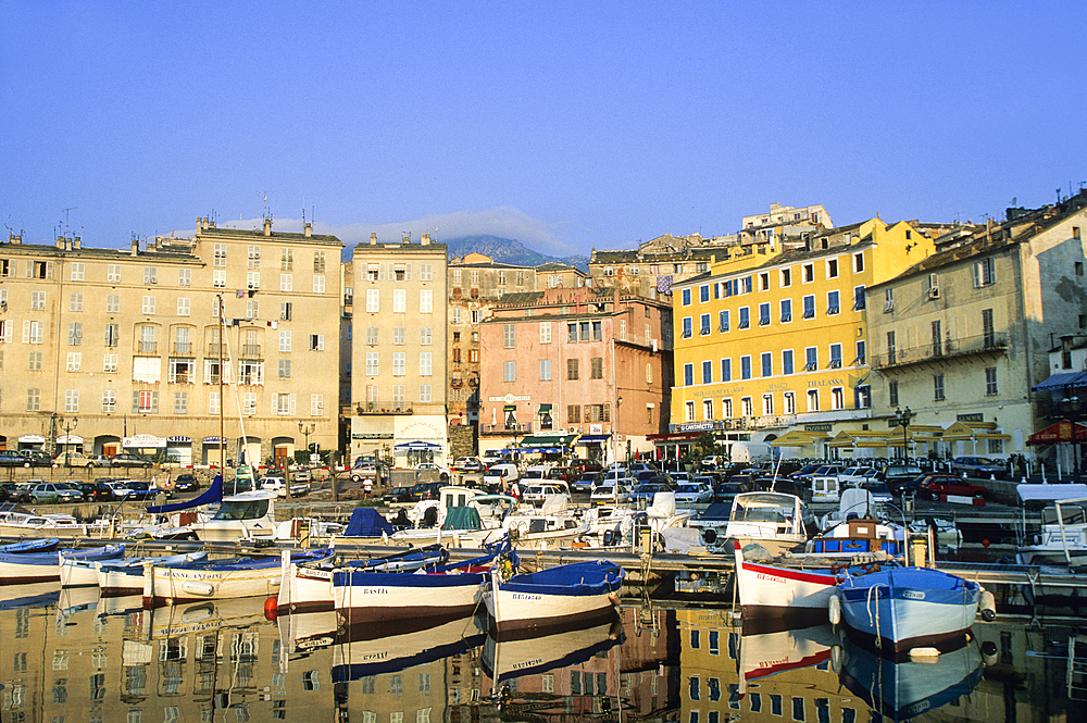 Vieux-port de Bastia, Haute Corse, Corse du Nord,France,Europe//old harbour of Bastia, Upper Corsica, Northern Corsica,France,Europe