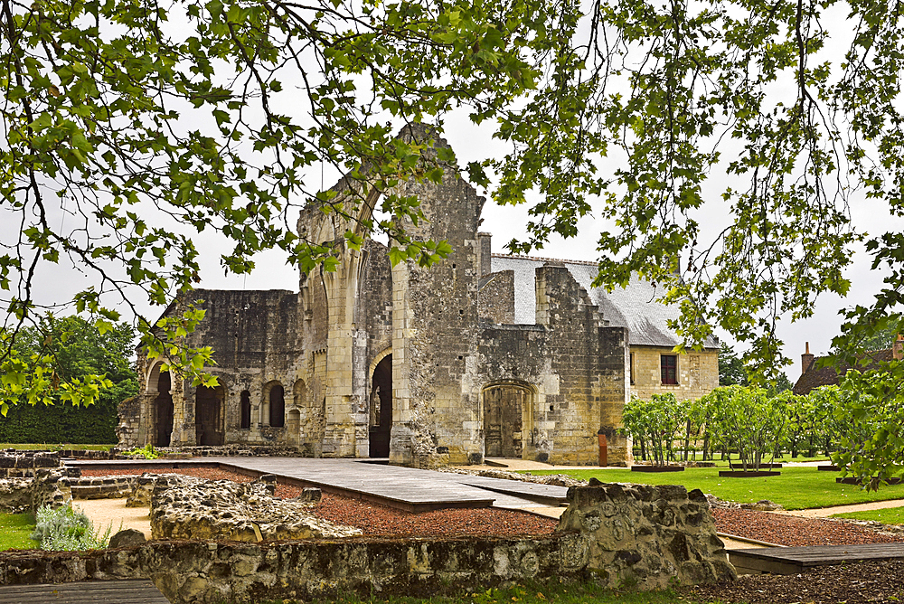 Priory of St. Cosmas at La Riche near Tours in Touraine, department of Indre-et-Loire, Centre-Val de Loire region, France, Europe