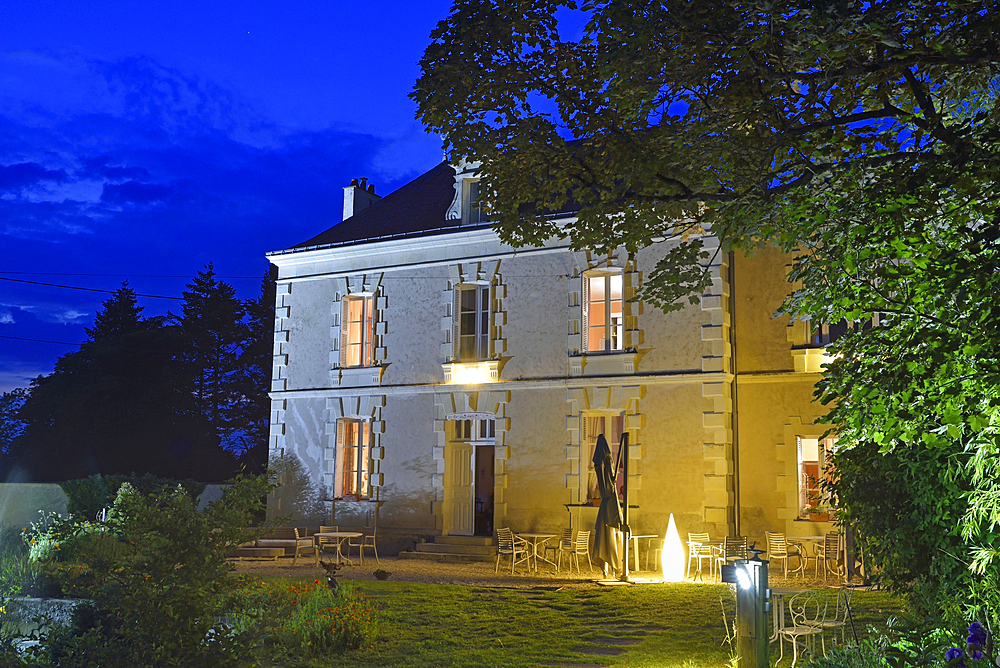 Chez Vincent 'Cuisinier de Campagne', Manor of La Galotiere at Ingrandes-de-Touraine, department of Indre-et-Loire, Centre-Val de Loire region, France, Europe