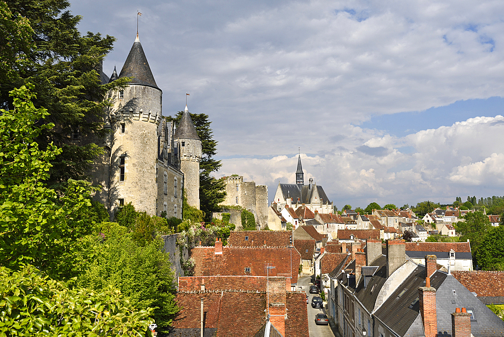 Chateau of Montresor, Touraine, department of Indre-et-Loire, Centre-Val de Loire region, France, Europe