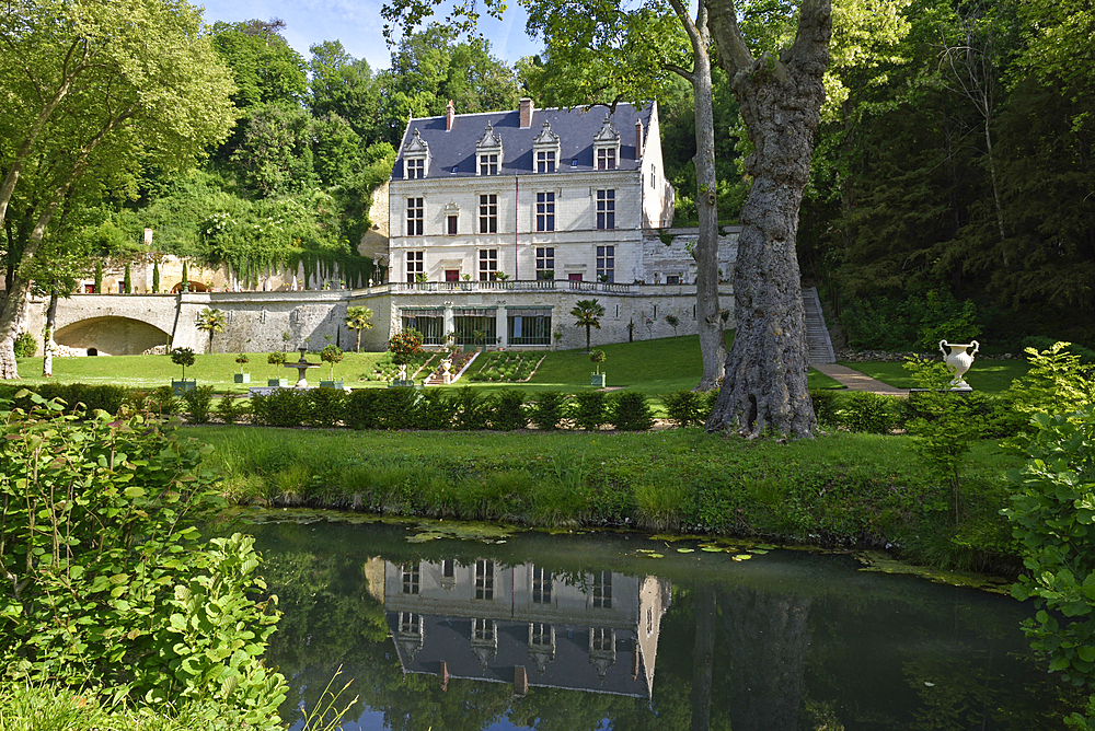 Royal Domain of Chateau-Gaillard at Amboise, Touraine, department of Indre-et-Loire, Centre-Val de Loire region, France, Europe