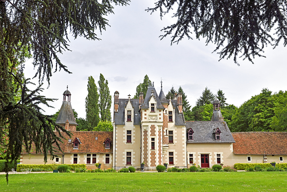Chateau de Troussay, Loir-et-Cher department, Centre-Val de Loire region, France, Europe