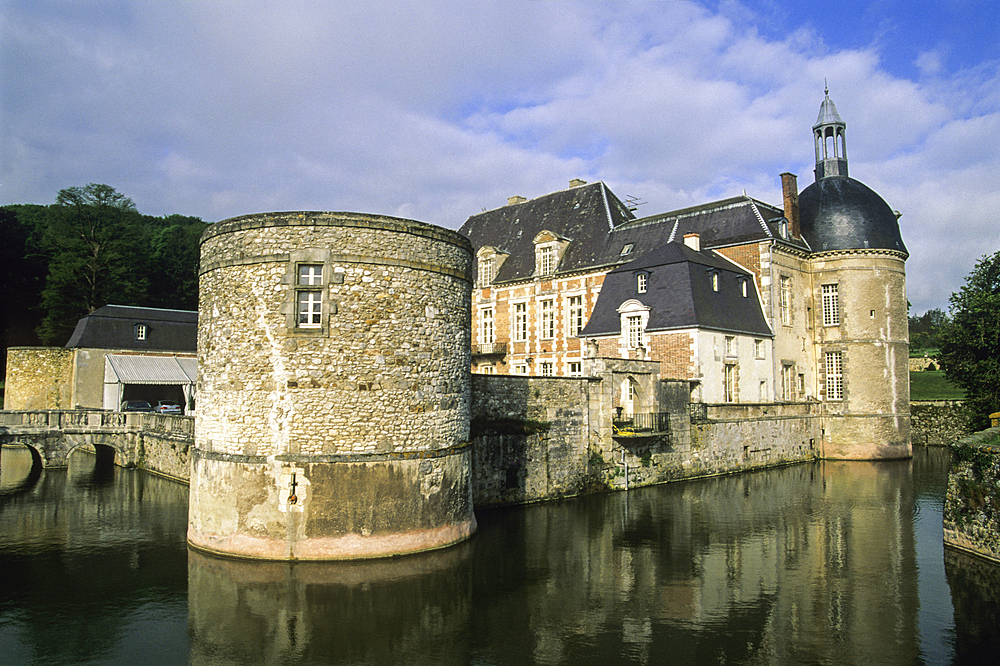 Chateau d'Etoges,Marne department, Champagne-Ardenne region,France,Europe