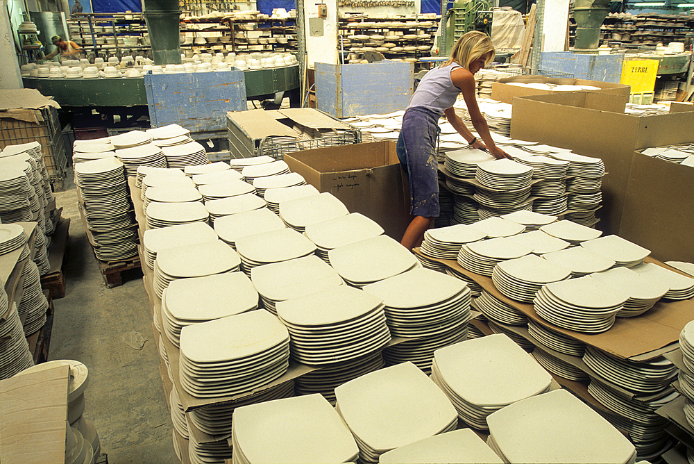 Earthenware factory of Niderviller,Moselle department,Lorraine region,France,Europe