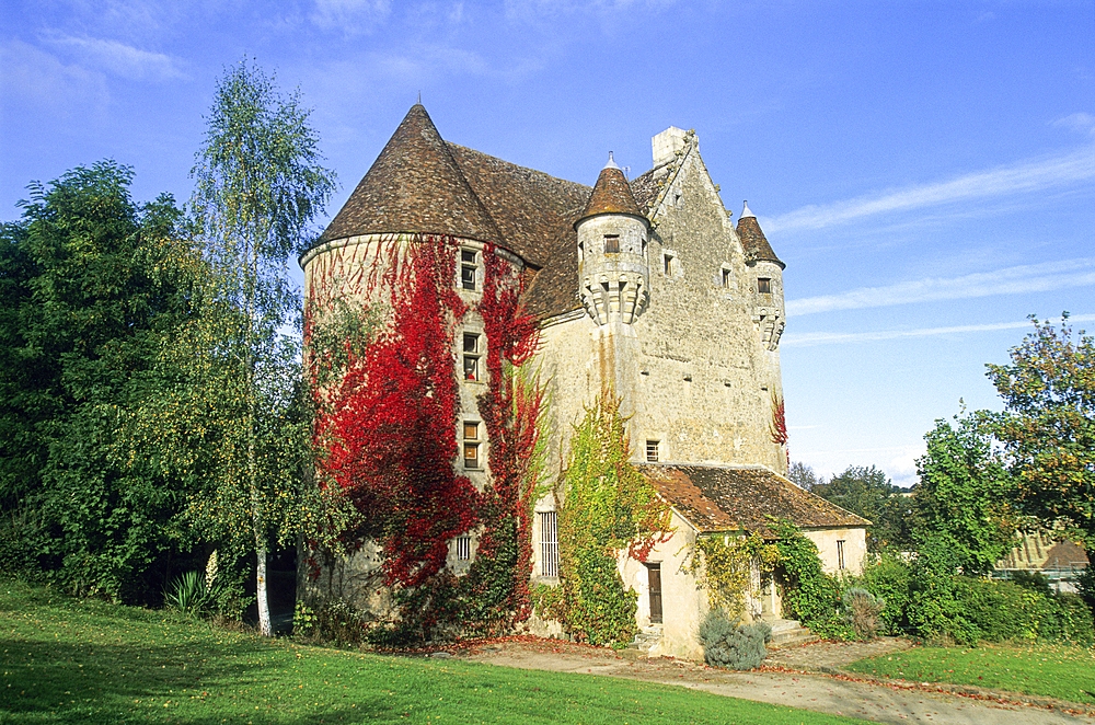 Manoir de Courboyer, Visitors Centre of the Regional Natural Park of Perche,Orne department,Lower Normandy region,France,Western Europe