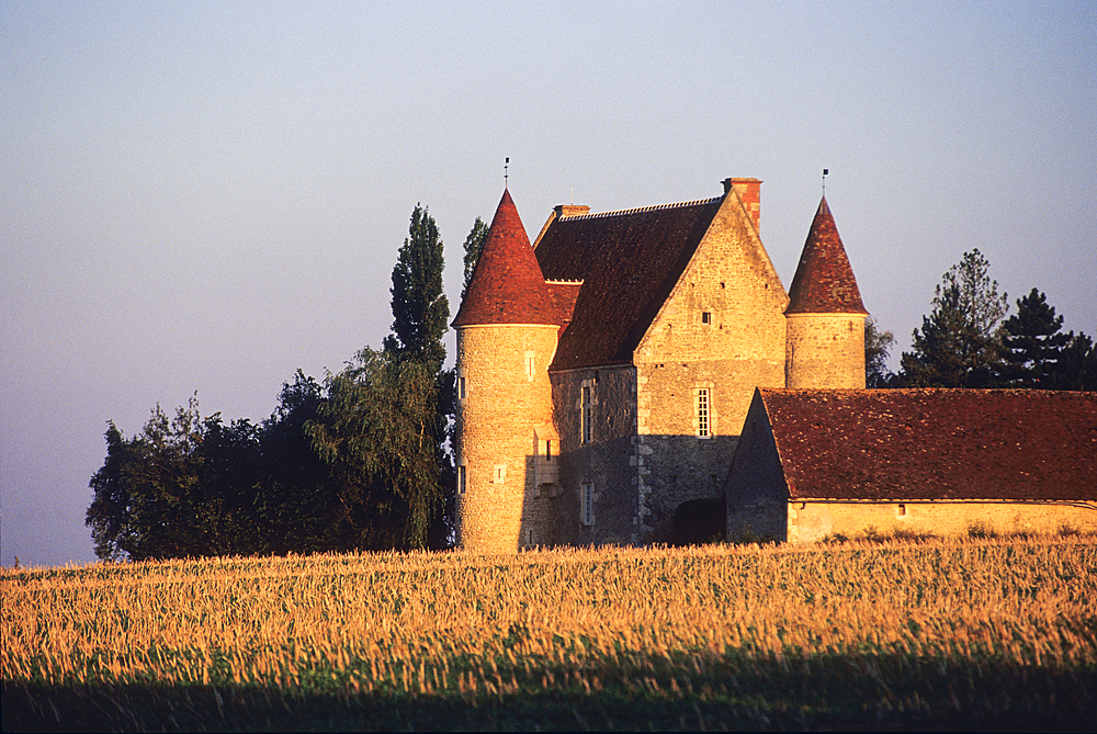 Grand-Saint-Quentin manor house at Berd'huis around Noce,Regional Natural Park of Perche,Orne department,Lower Normandy region,France,Western Europe