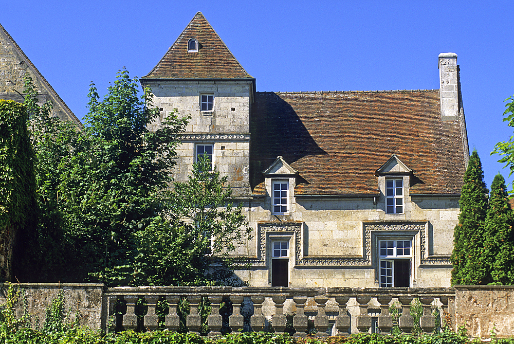 Historic town house at Mortagne-au-Perche,Regional Natural Park of Perche,Orne department,Lower Normandy region,France,Western Europe