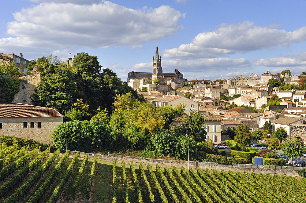Saint-Emilion,Gironde department,Aquitaine region,south-western France,Europe