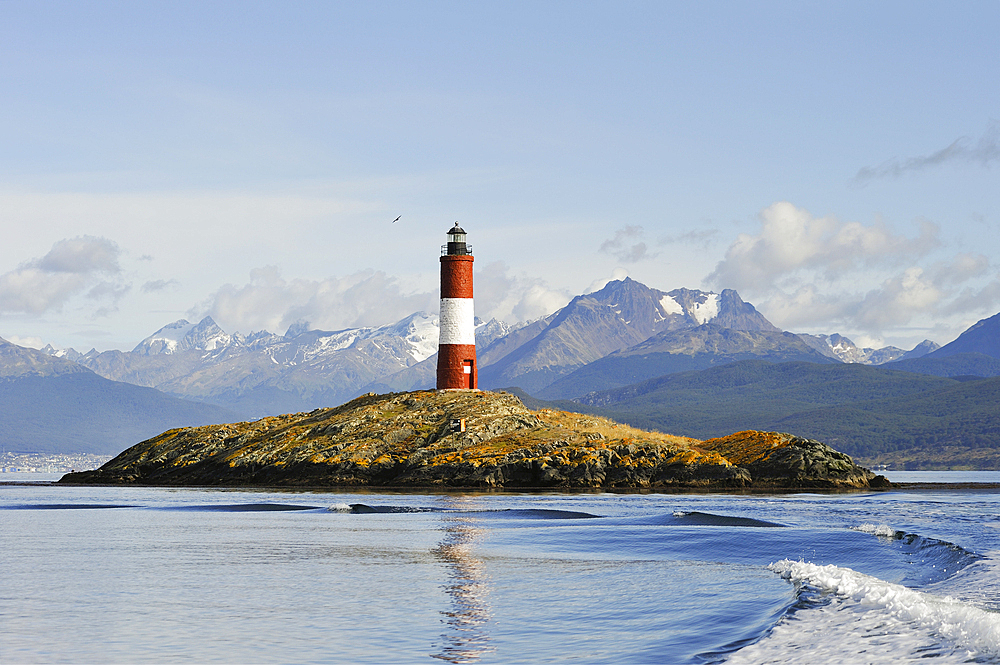 Les Eclaireurs Lighthouse, Beagle Channel, Ushuaia, Tierra del Fuego, Patagonia, Argentina, South America