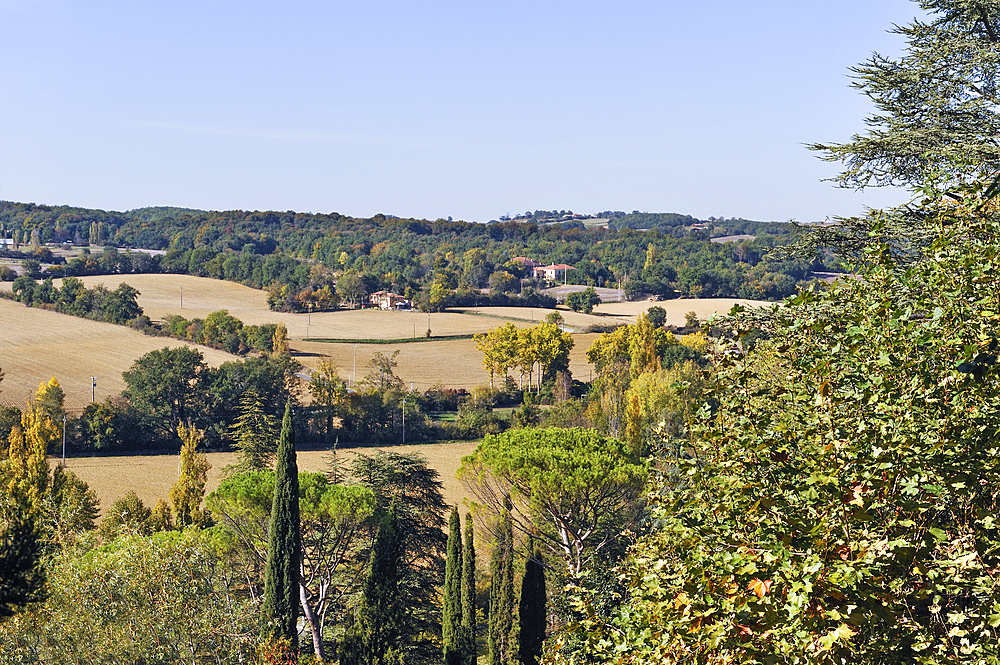 Landscape around Montesquiou,Gers department, Occitanie region, southwest of France,Europe