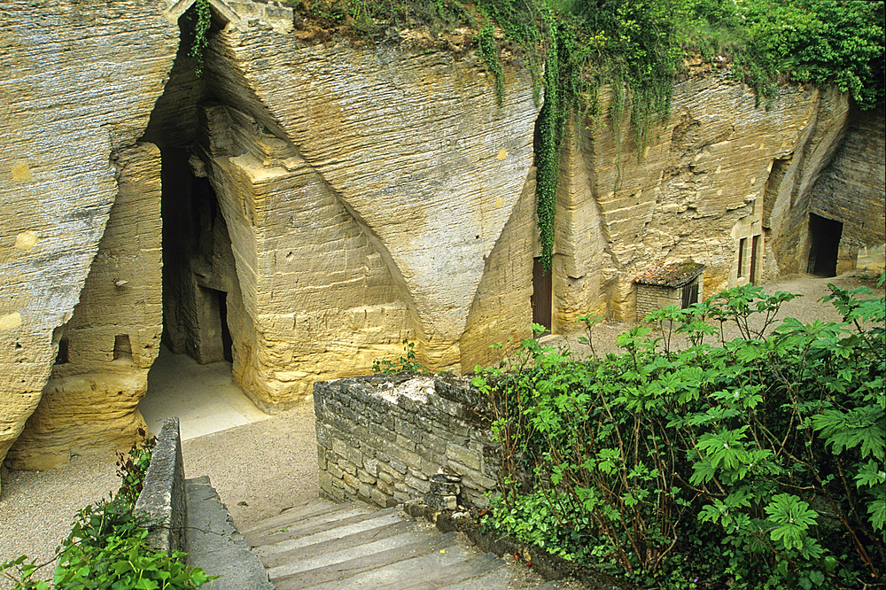 Quarries at Doue-la-Fontaine, Maine-et-Loire department, Pays de la Loire region, France, Europe
