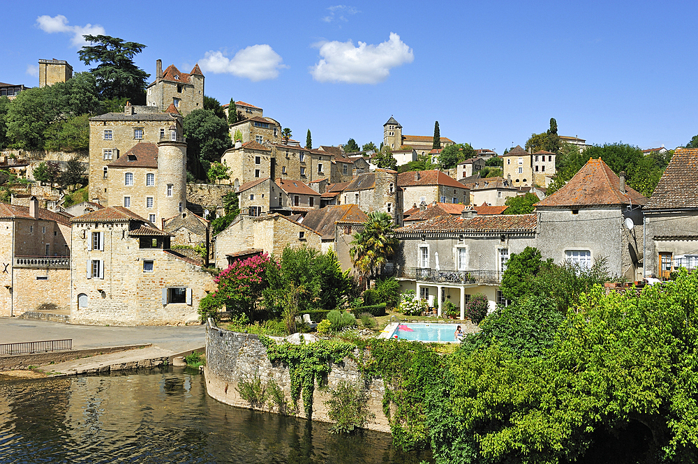 Puy l'Eveque, Lot department, region of Midi-Pyrenees, Occitanie, southwest of France, Europe