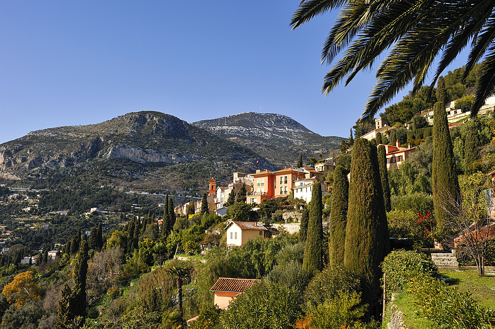 Roquebrune-Cap-Martin,French Riviera,Alpes-Maritimes(Maritime Alps),Provence-Alpes-Cote d'Azur region,France